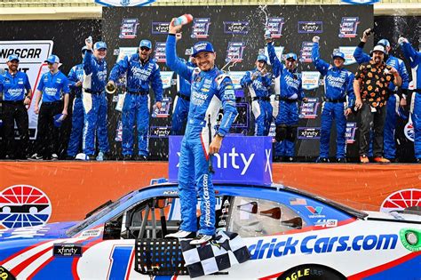 Larson wins wild NASCAR Xfinity race at COTA after SVG and .
